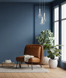 CLA BLACKBAND & WHITEBAND Pendant Light 3x Bird Cage With Round Base