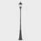 Mercator Yarra Outdoor Lamp Post Coach Light (MX7391P-BLK)