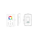 Havit Lighting RGBW Zigbee LED Touch Panel (HV9101-ZB-RGBWTP)