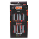 Bahco ERGO™ Slim VDE Insulated Slotted and Phillips Screwdriver Set with 3-Component Handle - 5 Pcs  (BE-9881SL)