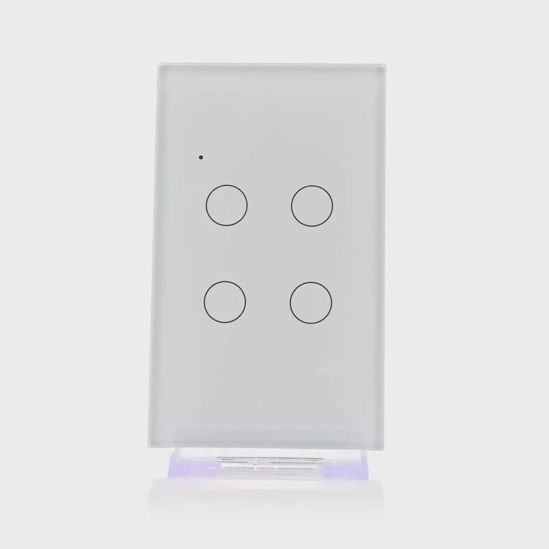 Havit Lighting Wifi Four Gang White Wall Switch (HV9110-4)