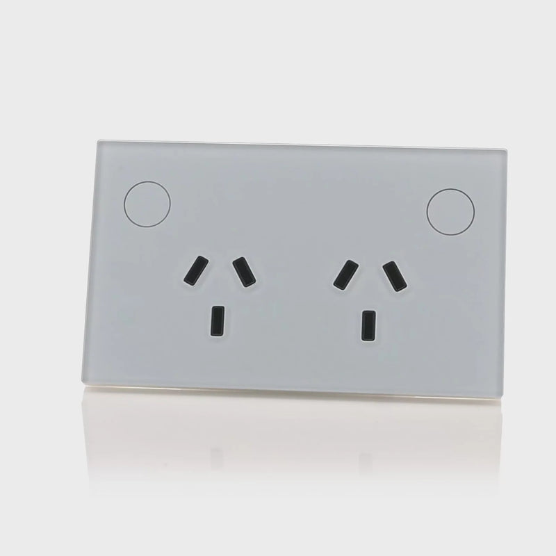 Havit Lighting  Wifi White Double Powerpoint (HV9114)
