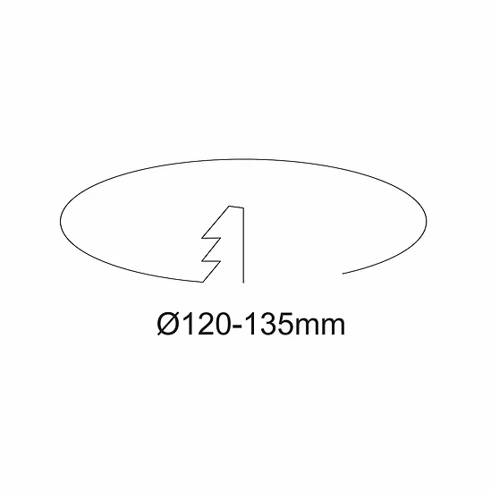 3A Lighting 15W High Efficiency Downlight (DL1019/15W/TC)