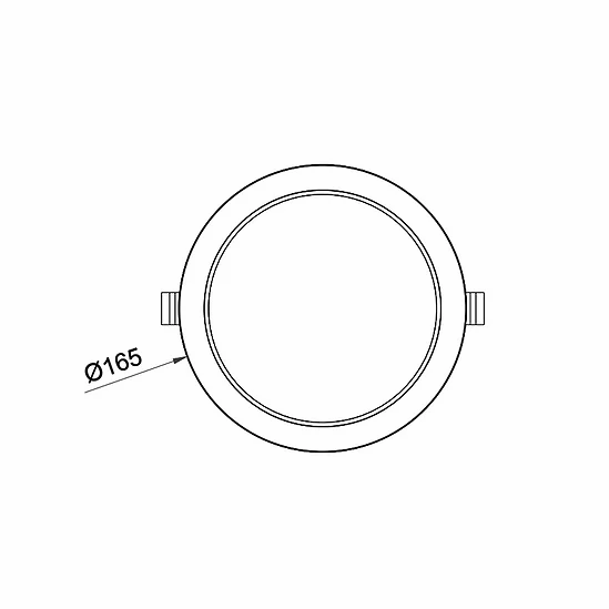 3A Lighting 20W High Efficiency Downlight (DL2009/20W/TC)