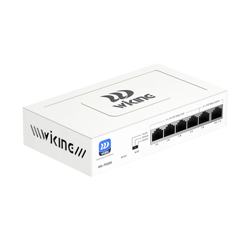Wi-Tek Wiking 4 Port POE Switch (WK-PS2060)