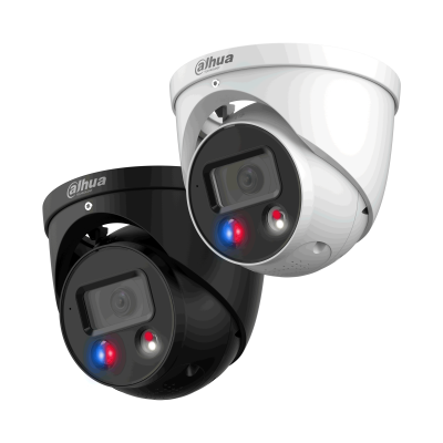 Dahua 8 MP Smart Dual Illumination Active Deterrence Fixed-focal Eyeball WizSense Network Camera  TIOC (IPC-HDW3849H-AS-PV-S3)