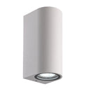 Curved LED Up/Down Wall Light plus GU10 Globes