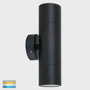 Havit Lighting Tivah Black TRI Colour Up & Down Wall Pillar Lights (HV1025T-HV1027T)