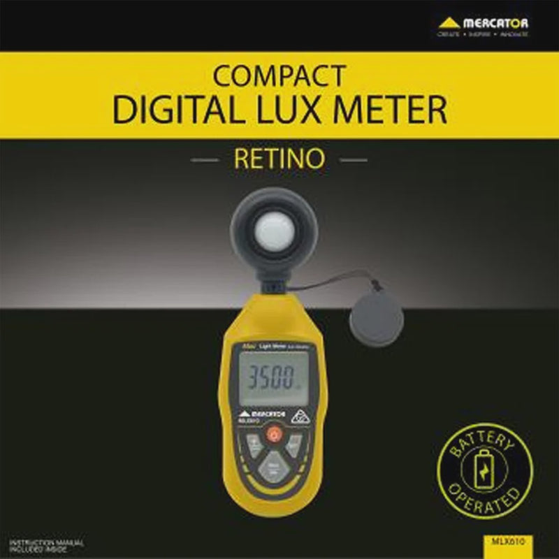 Mercator Digital Lux Meter (MLX610)