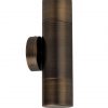 CLA MR16 Exterior Wall Pillar Lights (Antique Brass) IP65