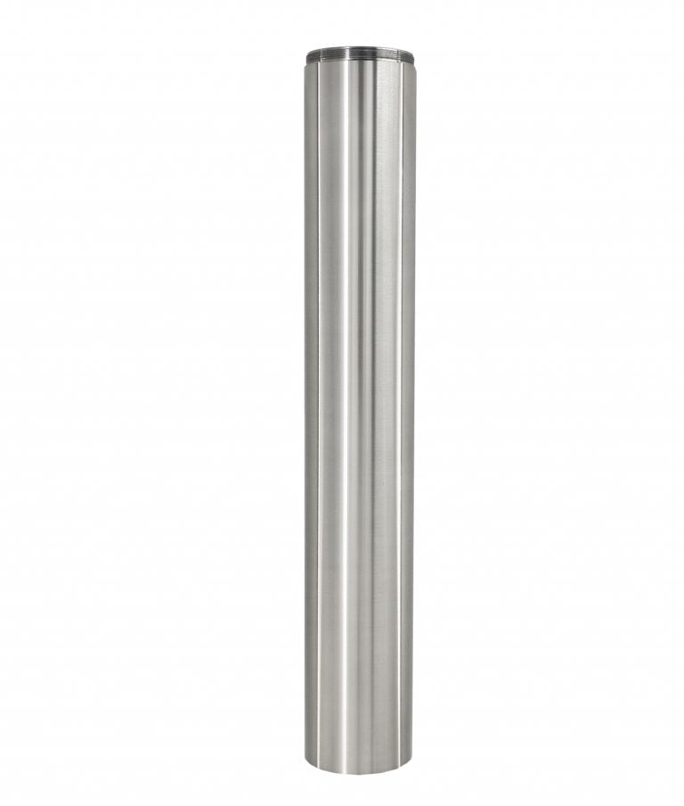 CLA PHARE(GU10): Exterior Wall Pillar & Bollard Lights (Aluminium Titanium) IP54-65