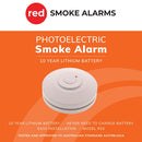 Red Smoke Alarms 10 year battery stand-alone smoke alarm (R10)