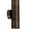 CLA GU10 Exterior Wall Pillar Lights (Antique Brass) IP65