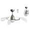Martec Vampire 42" DC Ceiling Fan With Tricolour LED Light and Remote