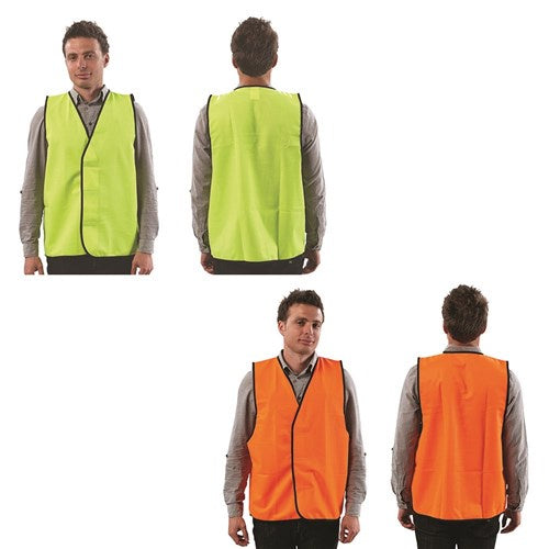 Pro Choice Fluro Safety Vest Non Reflect