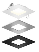 4w Slim Square Downlight Stair Lights 75mm cut-out Tri-Colour